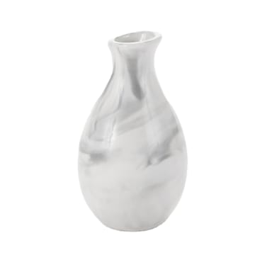 American Metalcraft BVJM8 Ceramic 3-7/8"H Bud Vase