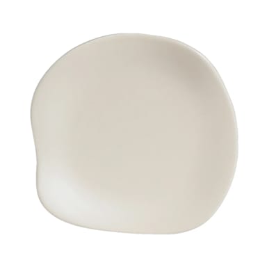 Delfin 7002DD027 Sand Shell 5-1/2" Melamine B&B Plate