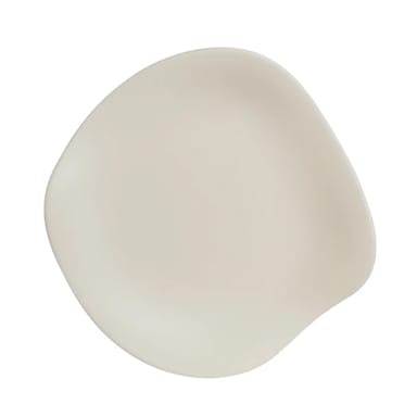 Delfin 7002DD030 Sand Shell 8.25 in. Melamine Appetizer Plate