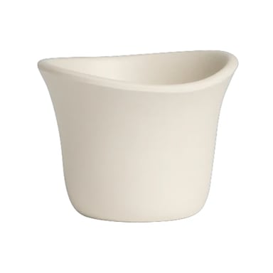 Delfin 7002DD019 Sand Shell 1-1/2 ounce Melamine Sauce Dish