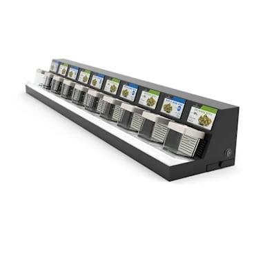 DisplayDispensary.com DDPLANT1 Blk 47 in 10 Flowerbox Cannabis Display