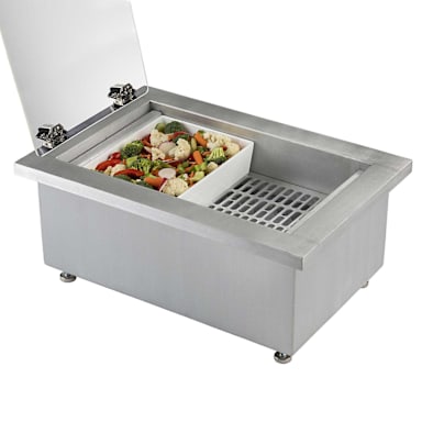 TableCraft CW8002LBRATCL Portable 18-1/8 x 26-7/8 x 11-1/2 in Ice Well