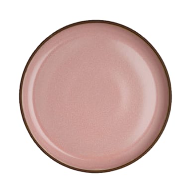 Steelite 6215RT002 Spice Pink Peppercorn 9.5 in. Round Plate
