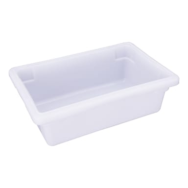 Darling Foodservice White PE 3.5 gallon 18 x 12 x 6" Food Box
