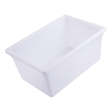 Darling Foodservice White PE 21.5 gallon 18 x 26 x 15" Food Box