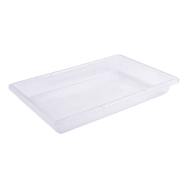 Darling Foodservice Clear PC 5 gallon 18 x 26 x 3.5" Food Box