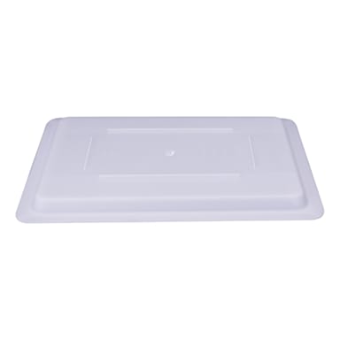 Darling Foodservice White PE 12" x 18" Lid for Food Box