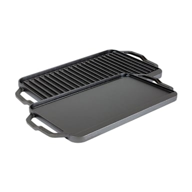Lodge Manufacturing LCDRG Cast Iron 19.5 x 10 Reversble Grill/Griddle