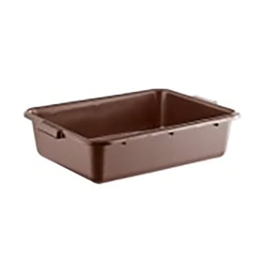 Brown Polypropylene 15 x 20 x 5" Bus Box