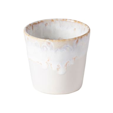 Costa Nova LSC081-WHI White Grespresso 6-1/2 oz Stoneware Cup - 6 / CS