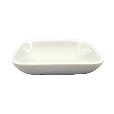 RAK Porcelain PLAUSB11 White Classic Square 4.35" Plate