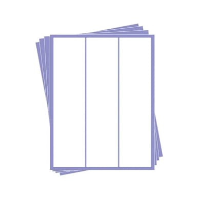 Kopykake FS-STRIP 8" x 10-1/2" Frosting Sheet