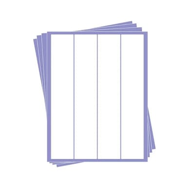 Kopykake FS-STRIP-L 10" x 16" Frosting Sheet