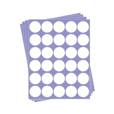 Kopykake FS1.5CIRC 1.5" Circles Frosting Sheet