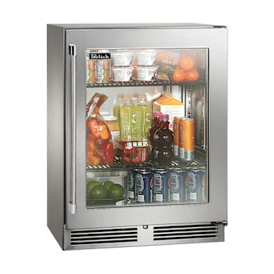 Perlick HB24RS-SG-STK Glass ADA 32"H Refrigerator