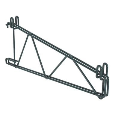 Darling Foodservice Green Epoxy 18" Double Shelf Mount Bracket