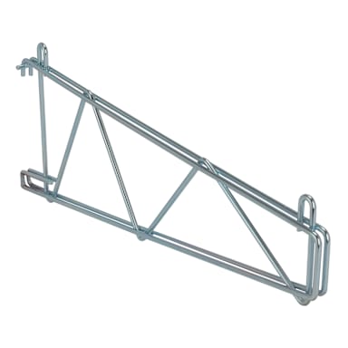 Darling Foodservice Chromate 14" Single Shelf Mount Bracket