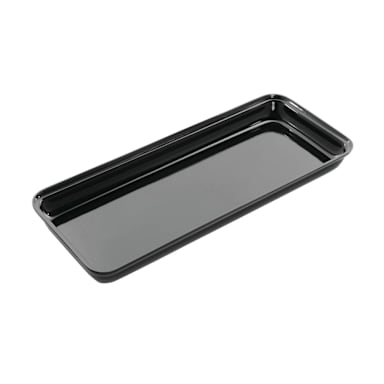 Delfin DFBRC20810 Black Acrylic 4 quart Market Tray - 6 / CS