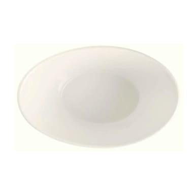 Libbey - Formerly World Tableware BW-5101 8-1/2 ounce White Oval Neptune Bowl