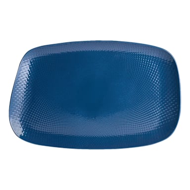 Steelite 6959E6134 Sapphire Blue 14.5 x 9.5" Platter - 4 / CS