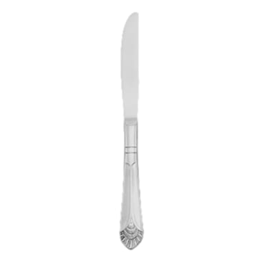 Walco WL8045 Art Deco Mirror Finish 8-3/4" Dinner Knife - Dozen