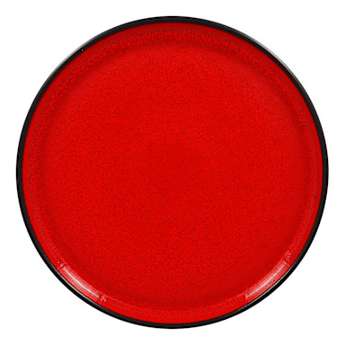 RAK Porcelain FRNOLD23RD Fire Red 9" Flat Plate/Lid - 6 / CS