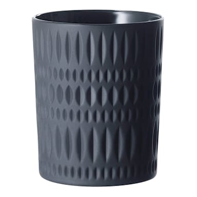 Nachtmann N105445 Ethno 10-3/4 oz. Matte Black Whiskey Glass