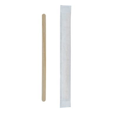 PackNWood 210SPATB11E Wooden 4.3" Coffee Stirrer - 10,000 / CS