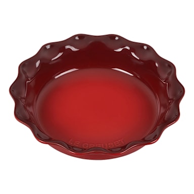 Le Creuset 71131023060005 Heritage Cerise 9" Fluted Pie Dish