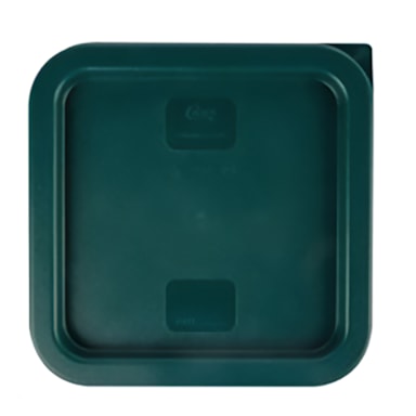 Darling Foodservice Polyethylene Green Square 2&4 quart Container Lid