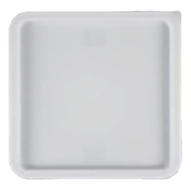Darling Foodservice White Polypropylene Square 6&8 quart Container Lid