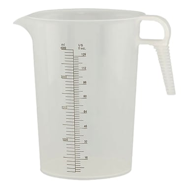 Darling Foodservice Translucent Plastic 128 ounce Measuring Pitcher