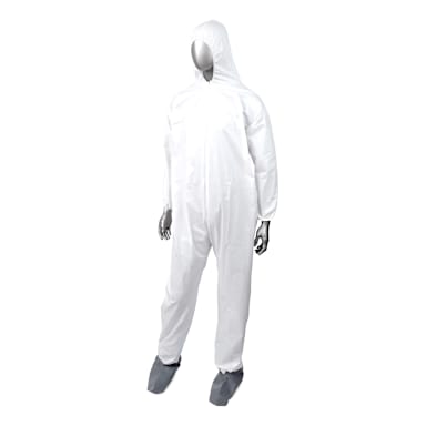 Tradex MPCVMDHB Medium Micorporous Zipper Front Coverall
