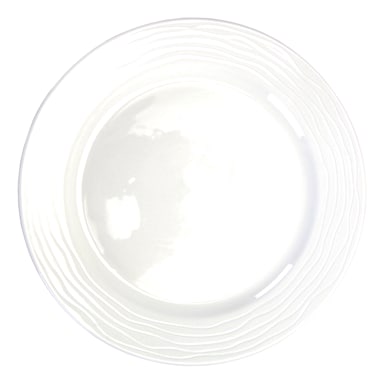 Int'l Tableware WA-6 Wave Bright White 6-3/8" Plate