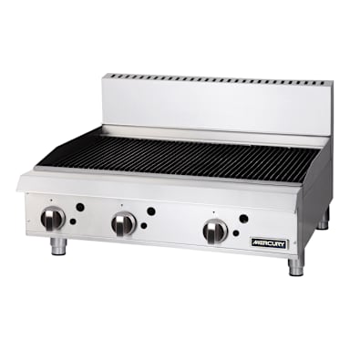 Mercury MC-36-MR S/S 3-Burner 36" Charbroiler