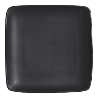 ZabaA901P219 Calenna Black 8-1/2" Square Plate