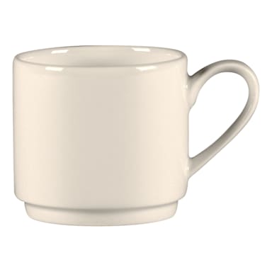 RAK Porcelain BCFRSC09 Fedra White 3.04 ounce Stackable Cup