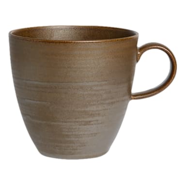 Folio 6965E6162 Patina Bronze Alpha Ceram 10.75 ounce Mug