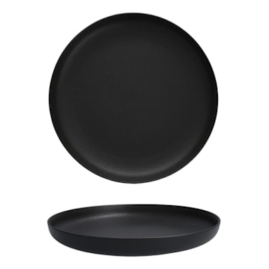 Fortessa 3300.70198.1BK Paleo Flint Black 11" Plate