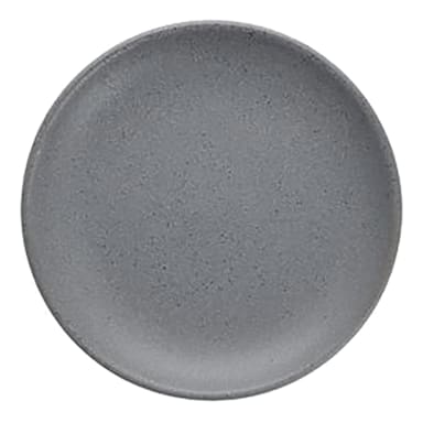 Fortessa 6500.SND.1660 Sound Cement Gray 6" Coupe Plate