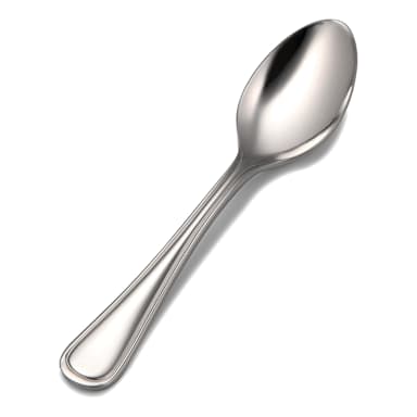 Bon Chef S4616 Ravello S/S Mirror 4.57" Demitasse Spoon - Dozen