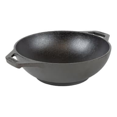 Lodge Manufacturing L6MW Cast Iron 6.25" Mini Wok w/ Dual Handles