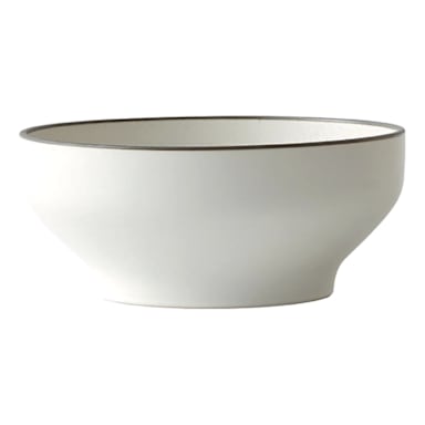 1880 Hospitality MO2752016DW Moira Dusted White 21 oz. Bowl