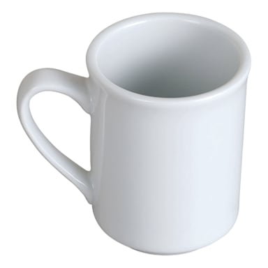 Darling Foodservice Bright White 8-1/2 ounce Mug