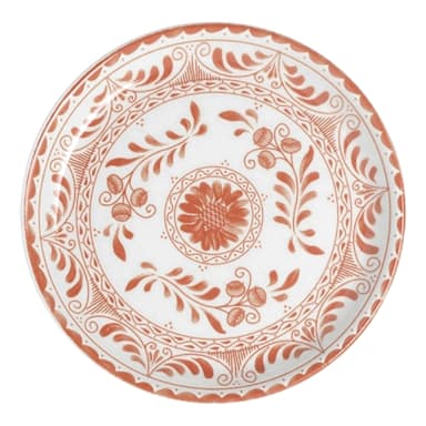 Zaba A104P804 Talara Vida Orange 5-3/4" Plate