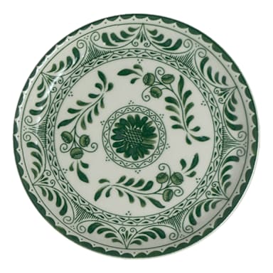 Zaba A103P804 Talara Vida Green 5-3/4" Plate