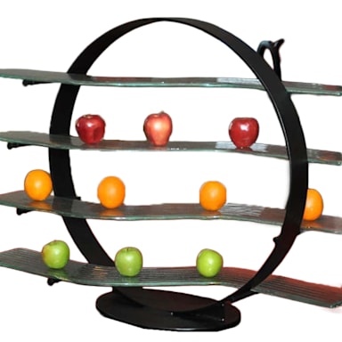 PDR 4 Shelf 29"Dia Porthole Display