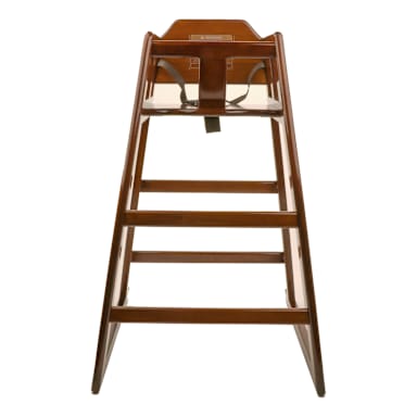 G.E.T. HC-100-MOD-TALL-W-1 Walnut 22 x 25 x 36"H Hi-Chair