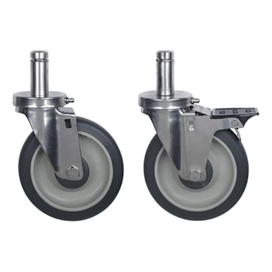 Quantum Storage Systems WR-00HS 5" Swivel Casters - 4 / ST