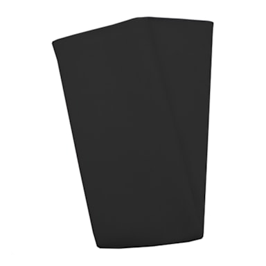 Snap Drape 54451717NM014 Black Polyester 17 x 17" Napkin - Dozen